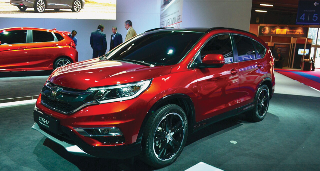 Honda CR-V 2015. Cambios estéticos y nuevos motores