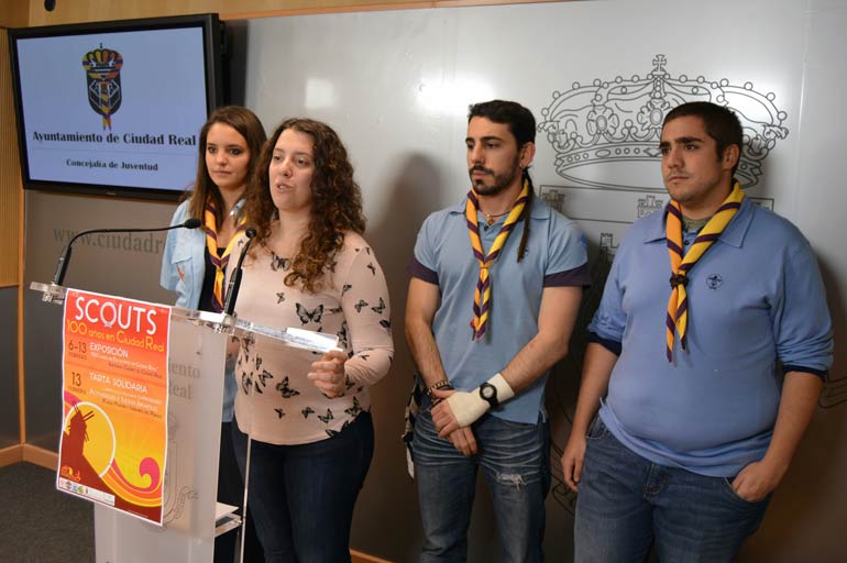 400 scouts celebrarán en Ciudad Real el centenario del escultismo en nuestra provincia