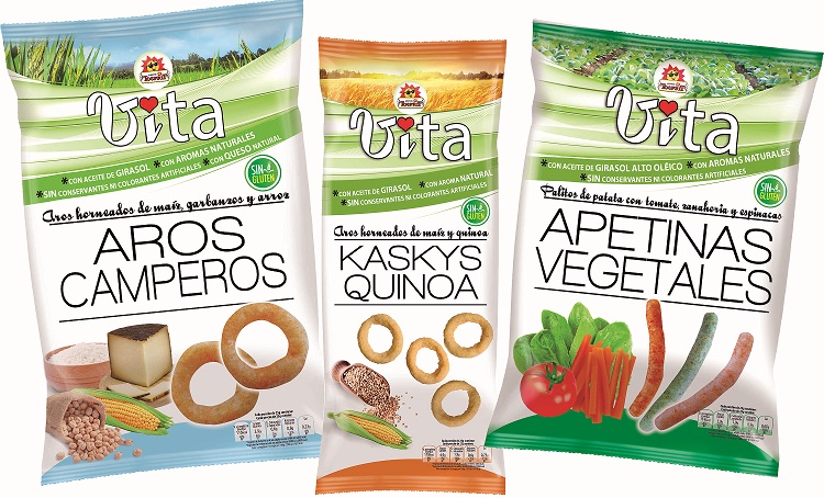 TOSFRIT lanza ‘Vita’, la nueva línea de snacks para el consumidor que cuida su salud sin renunciar al sabor