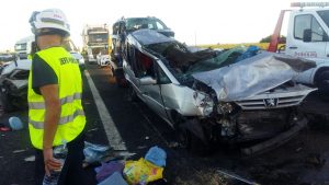 Grave accidente en la A-4 a su paso por Manzanares / Emergencia