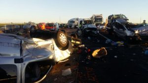Grave accidente en la A-4 a su paso por Manzanares