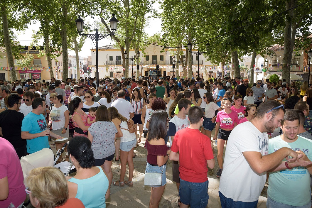 La Glorieta vuelve a ser el epicentro festivo de la Feria y Fiestas 2016 de Argamasilla de Alba