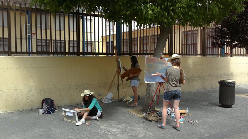 El próximo domingo se celebra el certamen de pintura rápida » Ciudad de Getafe «