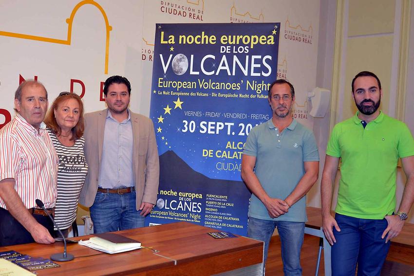 Ciudad Real lidera en España la celebración de la Noche Europea de los Volcanes, con actos en Alcolea, Granátula, Poblete y Valenzuela