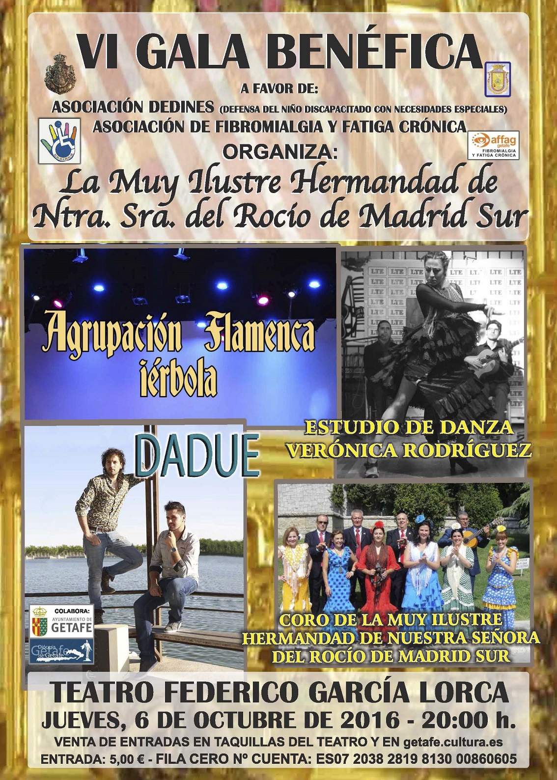 VI Gala Benéfica de la Hermandad del Rocío de Madrid Sur