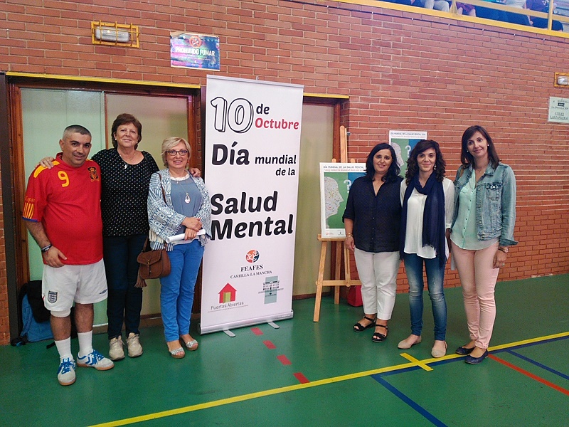 Alcázar celebra el Día Mundial de la Salud Mental con deportes, concursos literarios y la lectura de un manifiesto