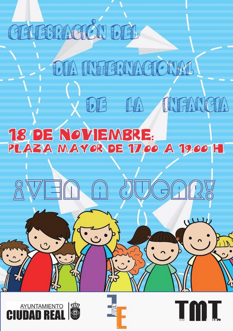 Ciudad Real celebra el Día Internacional de los Derechos de la Infancia este viernes en la Plaza Mayor