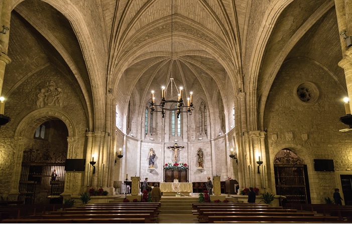 Interior de la Iglesia de San Pedro, Ciudad Real