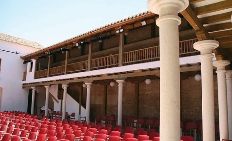 Patio de Comedias de Torralba de Calatrava, uno de los grandes focos culturales de la provincia