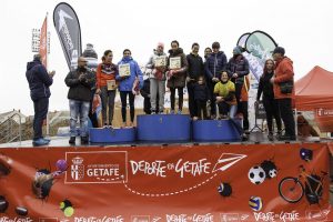 Podium femenino Media Maratón de Getafe