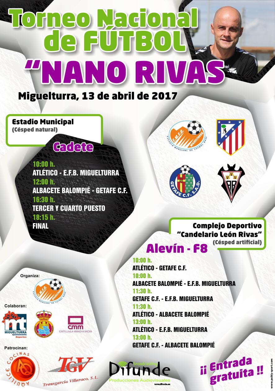 Torneo Nacional de Fútbol “Nano Rivas” de Miguelturra