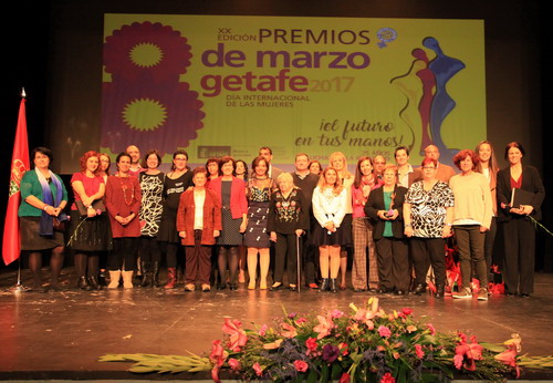 Getafe entregó los premios ‘8 de Marzo’ para reconocer el trabajo por la igualdad