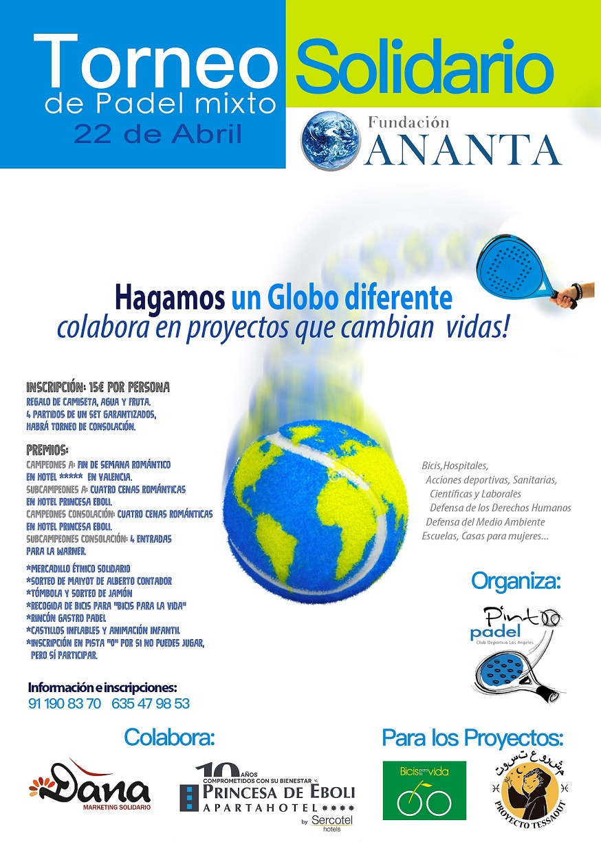 Torneo Solidario de Pádel Fundación Ananta