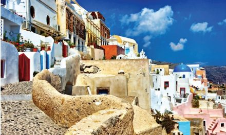 Creta, el azul y el blanco