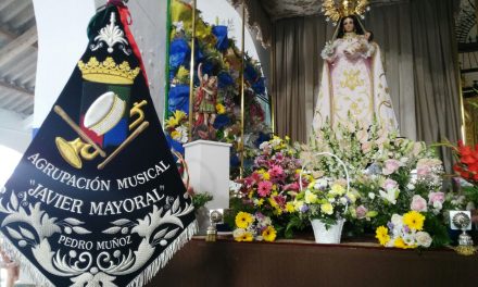 La Agrupación Javier Mayoral estrena dos marchas en la romería de la Virgen del Buen Parto