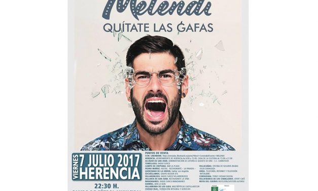 Aún puedes adquirir tu entrada para disfrutar del irrepetible concierto de Melendi en La Mancha