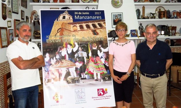Manzanares acoge el XII Encuentro de Escuelas de Folklore