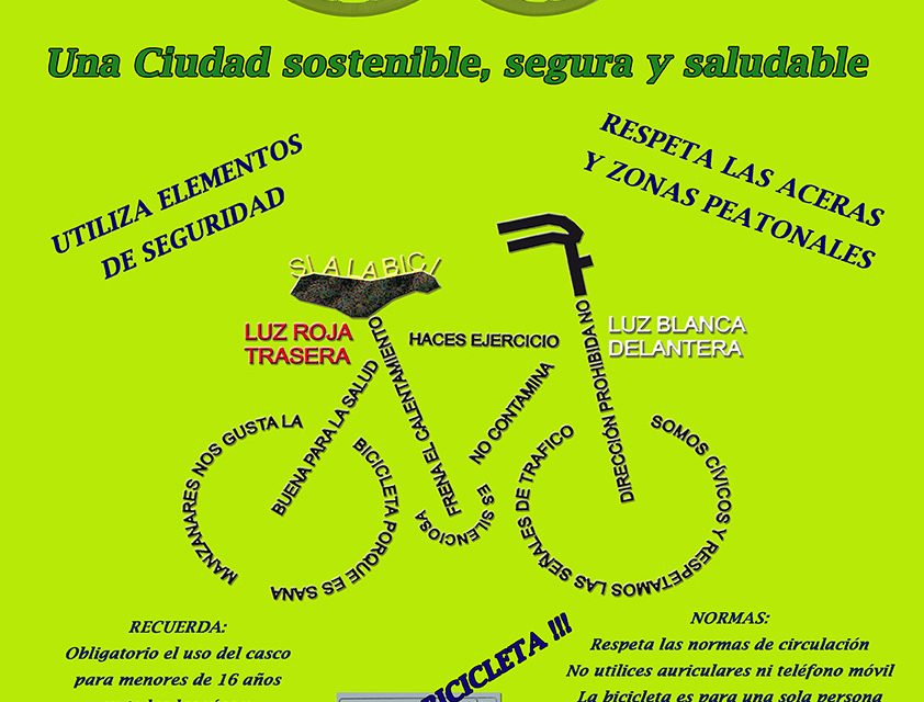 La Concejalía de Tráfico lanza la campaña “Manzanares sobre ruedas” para animar al uso seguro de la bicicleta