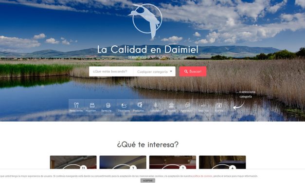 La asociación turística estrena web para facilitar las consultas desde dispositivos móviles
