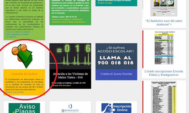 Las liquidaciones tributarias ya se pueden consultar en la web municipal