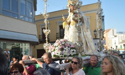 La Virgen de las Viñas llega a la ciudad para presidir la Feria y Fiestas que se celebran en su honor del 24 al 30 de agosto