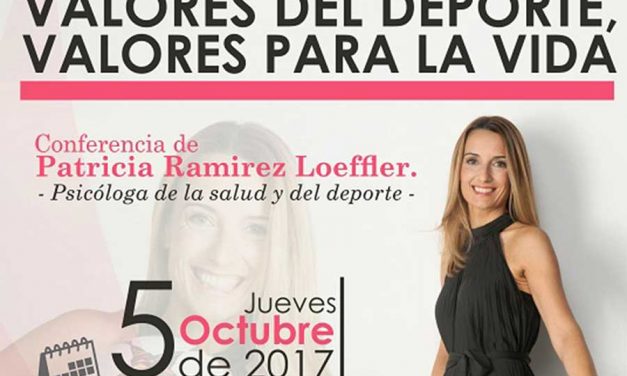 La psicóloga deportiva Patricia Ramirez visitará Herencia el próximo otoño