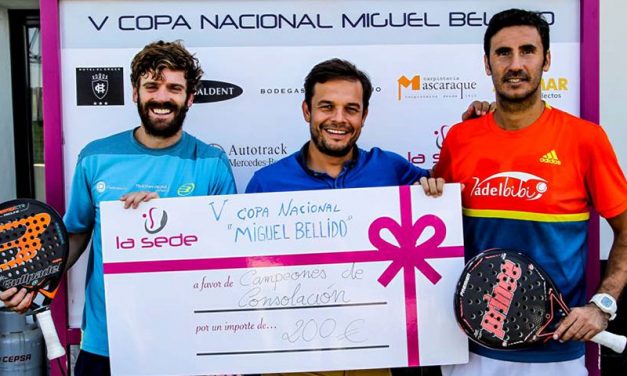 Gran éxito de la V Copa Nacional “Miguel Bellido” en Pádel La Sede