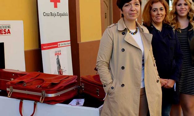 Cruz Roja pone en marcha en Alcázar de San Juan la campaña ‘La Maleta que más Pesa’