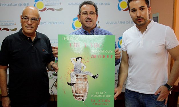 El XIII Festival de Cine y Vino “Ciudad de La Solana” presenta su imagen oficial, obra de Lourdes Alhambra
