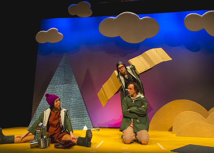 ‘El Viaje’ llegó a La Solana para mostrar la realidad de los refugiados en forma teatral