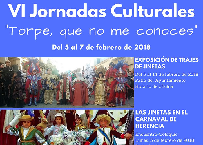 VI Jornadas Culturales: Pasado, presente y futuro del Carnaval de Herencia
