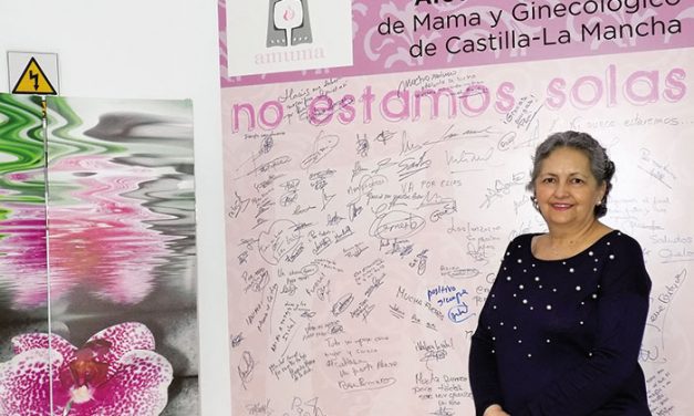 María Teresa Espinosa, Presidenta de la Asociación de Cáncer de Mama y Ginecológico de CLM (AMUMA)