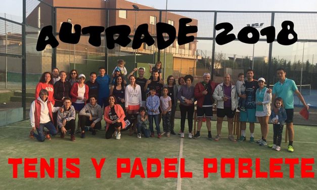 Torneo de Padel Autrade en las instalaciones de Tenis y Padel Poblete