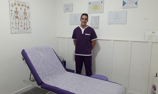 El fisioterapeuta Rubén Alises abre su clínica dentro del Centro de Estética Marber