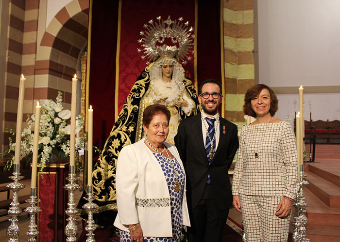 El conocido pregonero Francisco Javier Segura exaltó a la virgen de la Soledad por su 75 Aniversario