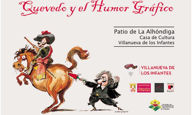 La Alhóndiga acoge la exposición de Humor Gráfico sobre Quevedo de la Fundación Francisco de Quevedo
