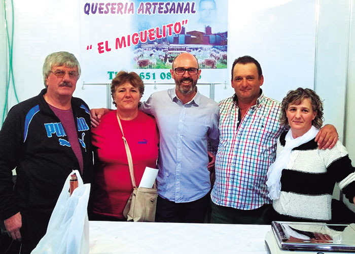 Quesería Artesanal El Miguelito estuvo presente en el evento “Sabores del Quijote”