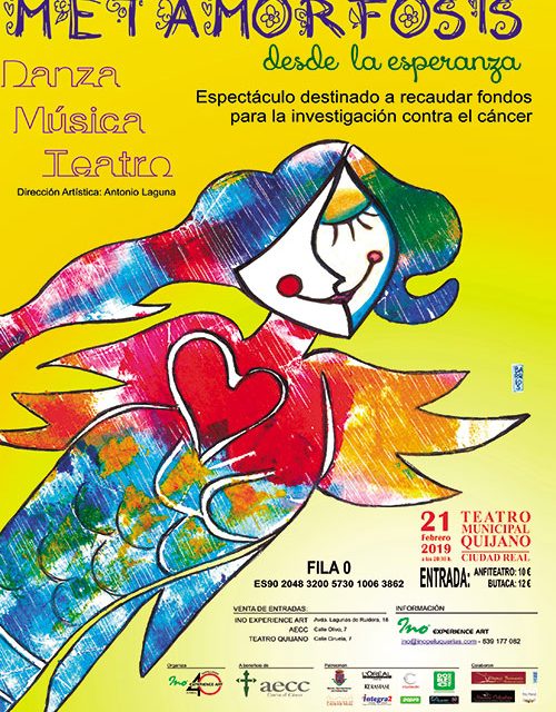 Ino Experience Art celebra su 40 aniversario con el espectáculo ‘Metamorfosis desde la Esperanza’ para la investigación del cáncer
