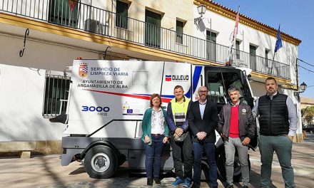 El Ayuntamiento de Argamasilla de Alba cuenta con una nueva máquina barredora