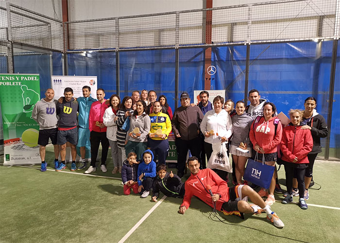 V Torneo de Pádel solidario Salud Mental Ciudad Real en Club de Tenis y Pádel Poblete
