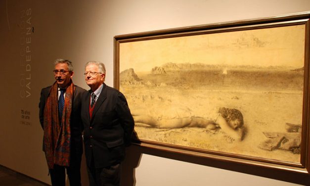 Alfombra roja para conmemorar el 80 aniversario de la Exposición Internacional de Artes Plásticas de Valdepeñas