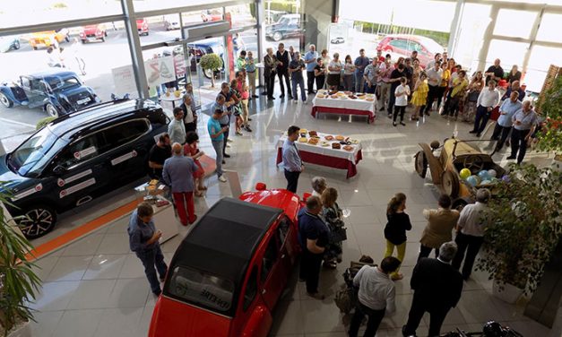 Ciudauto celebra el centenario de Citroën en sus instalaciones
