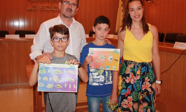 Dos niños solaneros entre los premiados en el XVII Concurso Digital de Dibujo Infantil ‘Aqualia’
