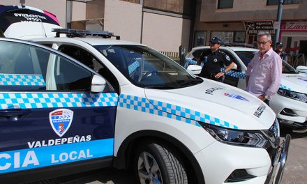 La Policía Local de Valdepeñas renueva dos patrullas de su flota de vehículos