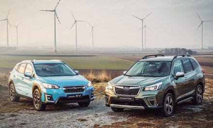 Subaru presenta su gama híbrida