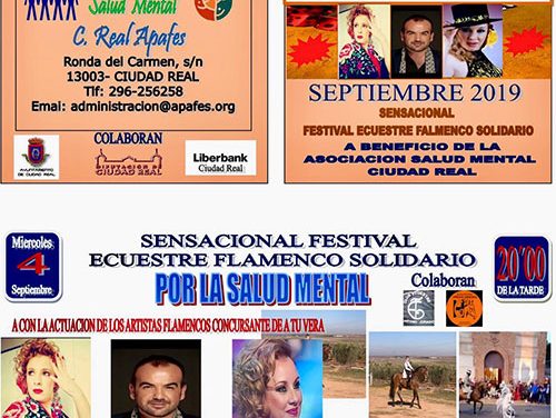 Apafes les espera a todos el próximo 4 de septiembre, en la plaza de toros, en un gran espectáculo ecuestre-flamenco