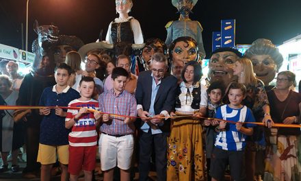 Jesús Martín anima a todos a volver a la infancia en la inauguración de la Feria de Agosto de Valdepeñas