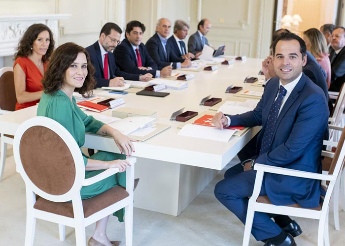 La presidenta Díaz Ayuso aprueba la nueva estructura del Gobierno de la Comunidad de Madrid
