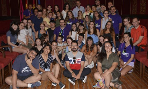 El Ayuntamiento recibe a los 40 jóvenes que este año integran los campos de trabajo voluntario gestionados por ‘Anímate’ en Toledo