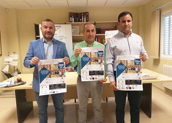 El Ayuntamiento de Jaén colabora en la Ruta de Senderismo Solidario ‘Salud y Paz’